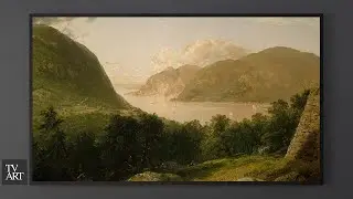 OneArt Collection | Hudson River Scene | 4 Hour | TV Art Screensaver | Landscape Art Decor