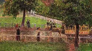 5 Hours 5 Paintings by Camille Pissarro TV Wall Art Screensaver No Music