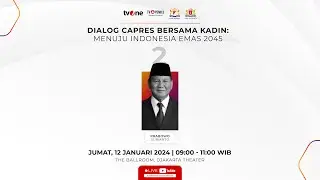 Dialog Capres 02 Prabowo Subianto bersama Kadin