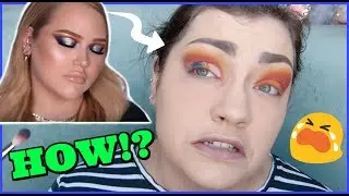 I TRIED FOLLOWING A NIKKIETUTORIALS TUTORIAL... OMG!!!