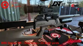 BRK Sniper XR - Обзор - Дальность стрельбы 25 и 50 ярдов