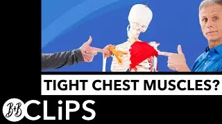 Are Your Chest Muscles Tight (Pec Major or Minor) How To Tell (60 Sec Video)