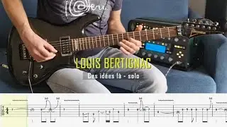 Louis Bertignac - Ces id&eacute;es l&agrave; - Guitar solo cover #4