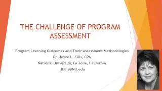 The Challenge of Program Assessment