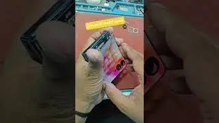 Moto razr 50 ultra back display glass #glassreplacement #repair #androidphone #motorazr50ultra