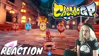 REACTING TO 2 MINUTES OF CHOCOBO GP GAMEPLAY