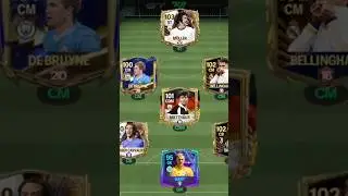 Showing My 100 Ovr Team Fc Mobile ☠️🔥 #fcmobile #shorts #fifamobile
