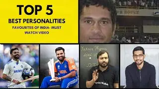 🔥 India's Top 5: Legends in the Making! 🚀