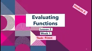 Evaluating Functions