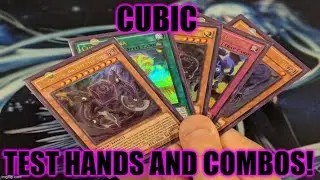 HOW TO PLAY A CUBIC DECK! TEST HANDS AND COMBOS! (JULY 2020) YUGIOH!