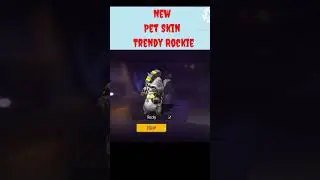 New Rockie 😱 Pet Skin In Makeover Events Free Fire Max #shorts
