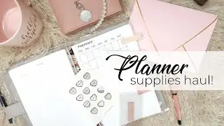 New Planner Supplies Haul | Paper Panduh