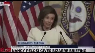 Nancy Pelosi Speaking Gibberish For a Minute Straight