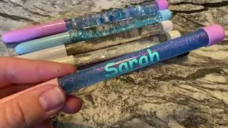 Fillable Glitter Pens From 143 VINYL DIY Tutorial