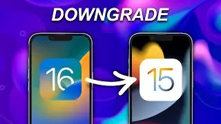 Downgrade iOS 16 Stable to iOS 15 Stable Easily !