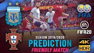 Argentina vs Portugal | FIFA 20 Predicts: International Friendly Match
