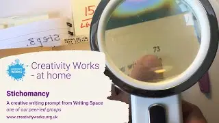 Stichomancy - A creative writing prompt from Writing Space, one of our peer-led groups