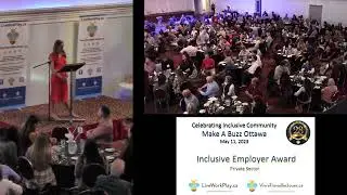 Coconut Lagoon Inclusive Employer Award (Private Sector) LiveWorkPlay Make A Buzz Ottawa 11 May 2023