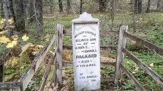 Slide cemetery Dyea gold rush