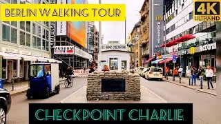 [DE] 🇩🇪Berlin Walking Tour - Checkpoint Charlie -Jewish Museum Berlin -Topography of Terror & Mall
