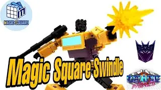 Magic Square MS-B52 Legends Munitioner Transformer Review. (Swindle) #bruticus