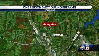 Possible suspect in serious condition after High Point home break-in, officials say