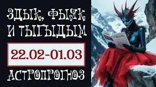 ПРИСТЕГНИТЕ РЕМНИ! БУРНАЯ НЕДЕЛЯ 23 ФЕВРАЛЯ - 01 МАРТА.  АСТРОПРОГНОЗ