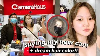 BUYING MY NEW CAMERA + MY DREAM HAIR COLOR  😭 | ASHLEY SANDRINE