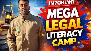 MEGA LEGAL LITERACY CAMP || DRUG FREE SOCIETY AND ENVIRONMENT PROTECTION 🏔️🌲🌳