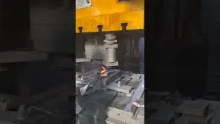 Forged parts of mechanical equipment processed by hot forging process #process