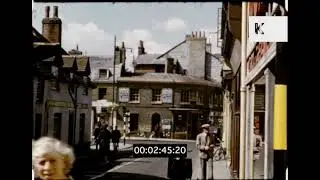 Andover Street Scenes, 1950s UK, 16mm