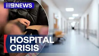 Mother forced to give birth in hospital waiting room | 9 News Australia