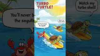Do you like the story of the turtle and the crab #shorts #short #shortvideo #subscribe #shortsvideo