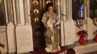 2026 01 11 Κυριακὴ μετὰ τὰ Φώτα. Θεῖο κήρυγμα Ναυπάκτου Ἱερόθεος