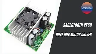 Motor driver | Sabertooth 2x60 Dual 60A Motor Driver