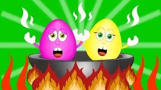 Toys Surprise Eggs - McDonald's Drive Thru Finger Family Nursery Rhyms and Kids Animation