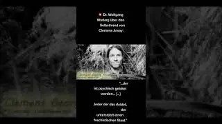 Weise Worte von Dr. Wolfgang Wodarg zum Tod von Biologe Clemens G. Arvay - Februar 2023