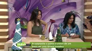 Árvore de Natal em patchwork por Eliana Ambrosetti - 25/10/2017 - Mulher.com