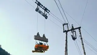 Aerial Logistics for Pumped Hydro Storage Construction