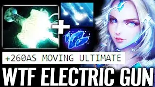 🔥 Rylai Mjollnir +260AS Aghanim's Shard - WTF Electric Gun Ultimate Moving 100% IMBA XinQ Dota 2 Pro