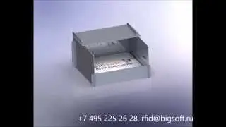 Простая RFID-антенна RFiDSOFT читает 100 меток за раз! (ювелирное рабочее место)
