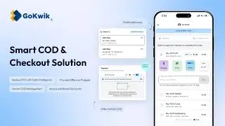 Kwik COD & Checkout: Smart Checkout solution to reduce RTO, increase prepaid orders and manage COD.