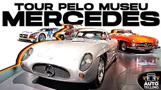 QUASE CHOREI NO MUSEU DA MERCEDES EM STUTTGART 🇩🇪