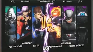 UMVC3 UNDEFEATED 2017 (EG Chris G) vs (BT Angelic)