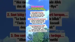 RAHASIA TERBONGKAR! Hati Langsung Tenang Cuma Ucapkan 3 Kalimat Sakti Ini?! #tipsandtricks