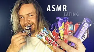 [ASMR] Дегустация английской шоколадки [Звуки еды]