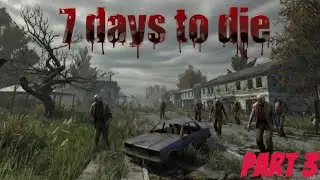 First Blood Moon Preparation l #7DaystoDie