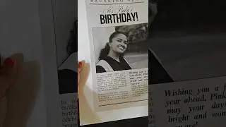 Newspaper/Magazine edition ft. birthday or anniversary 🙌#craftideas #happycraftershop #gift #love