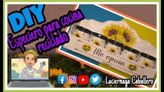 ESPECIEROS PARA COCINA RECICLADOS