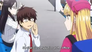 She found him with another girl 🤭 || Catch Me at the Ballpark! || #Ballpark #animemoments #anime